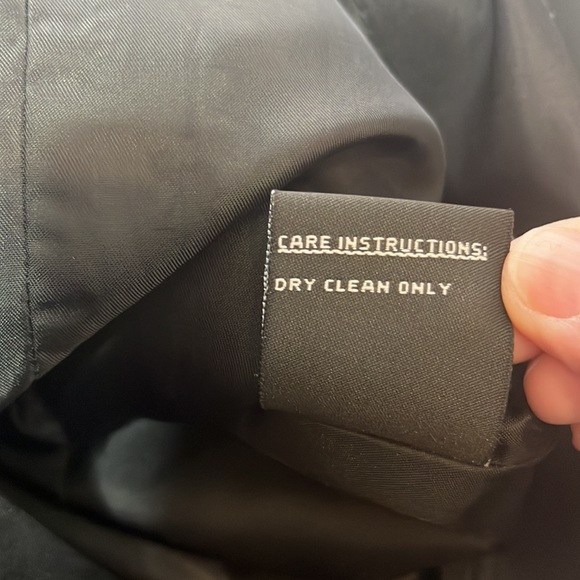 Jones New York Button Down Tie Waist Trench Coat - Picture 8 of 8